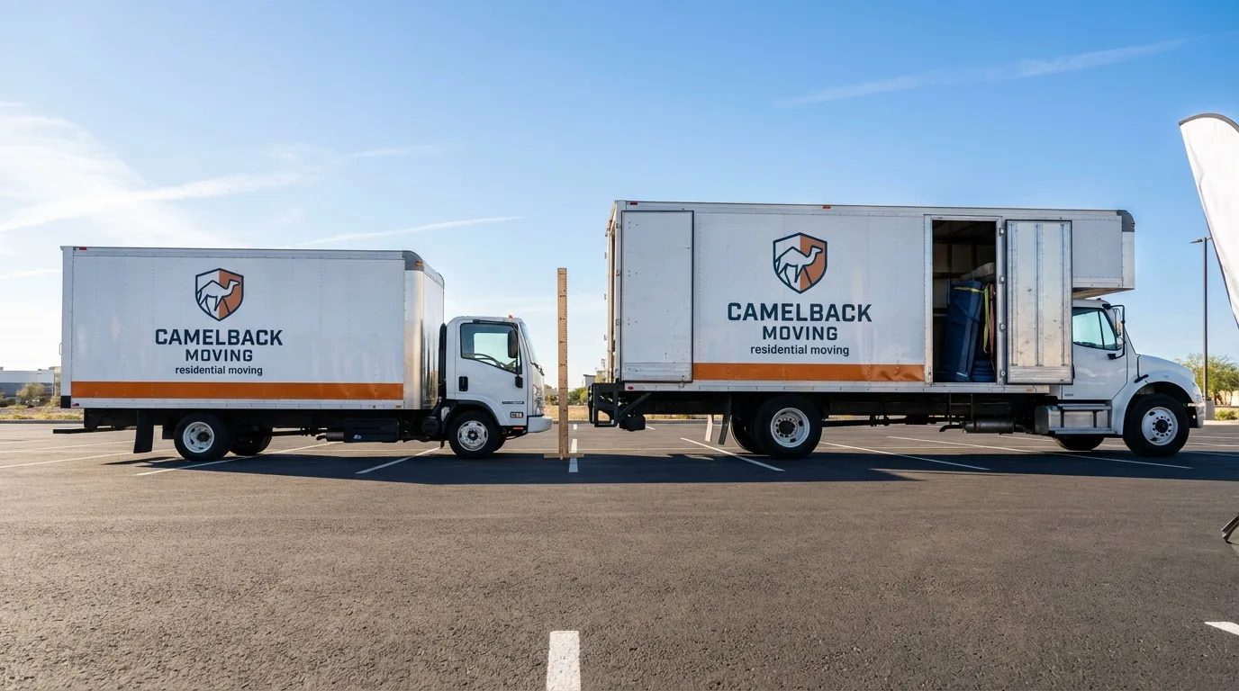 Moving truck size capacity guide in North Royalton